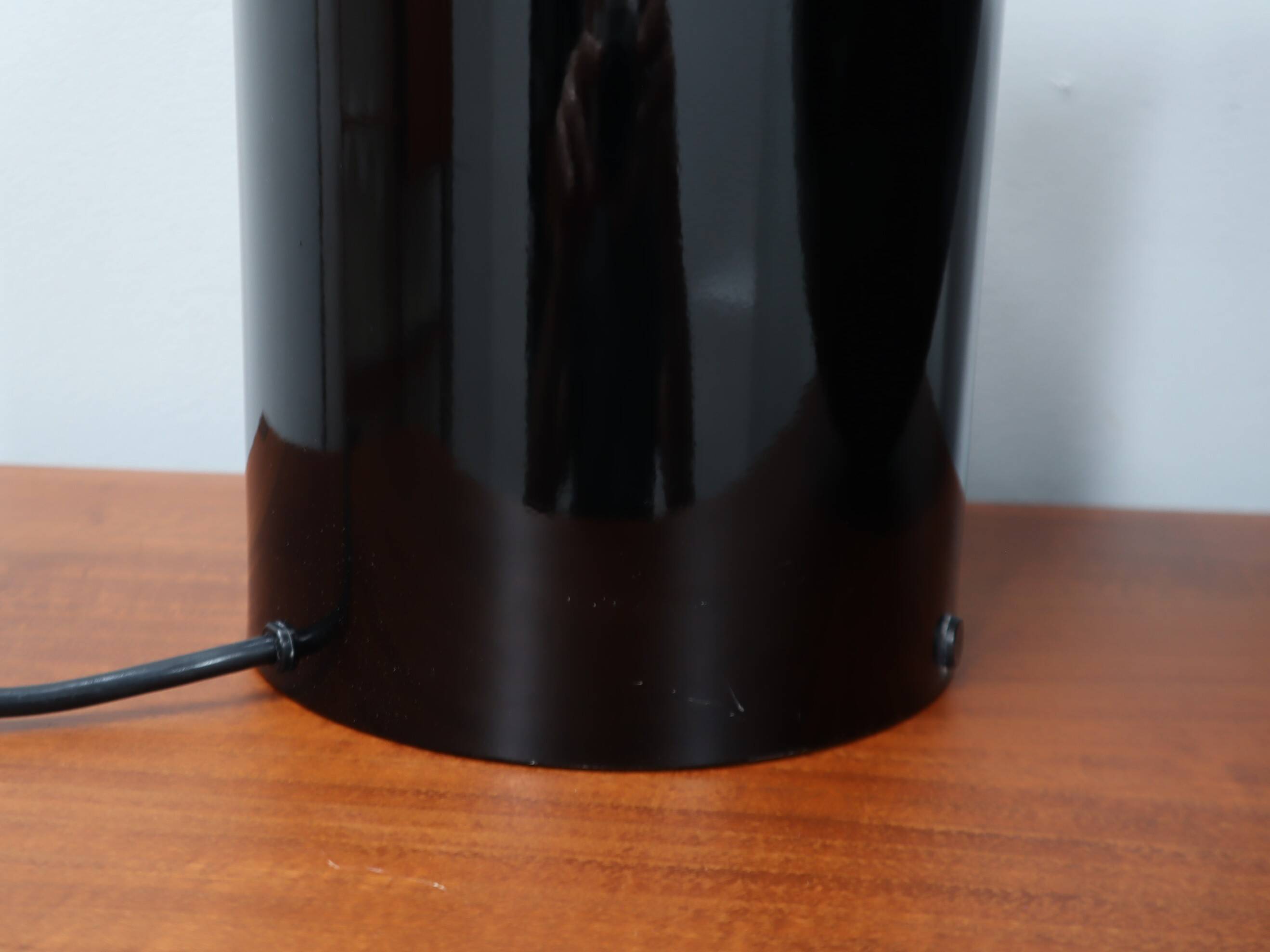 Lampe de table Oluce Atollo 233 Vico Magistretti grande version précoce des années 1980