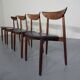 Rosewood Dining Chairs by Harry Østergaard for Randers Møbelfabrik, Denmark, 1960s, Set of 4