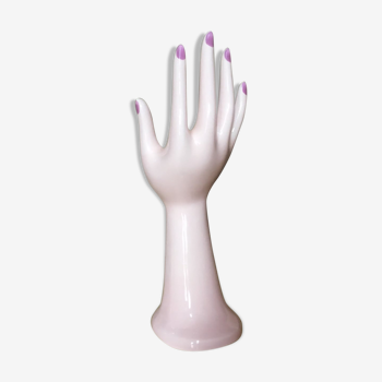 Vintage ceramic hand