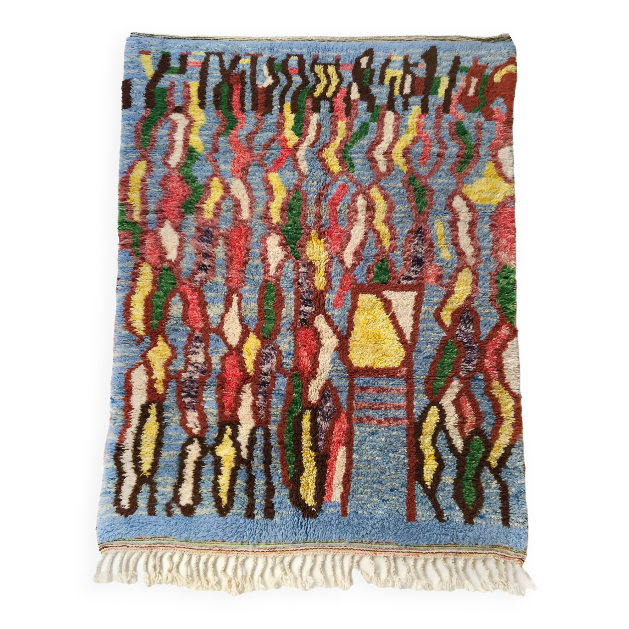 Moroccan Berber carpet Beni Ouarain 2.58x1.63m