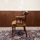 Fauteuil Chesterfield anglais classique