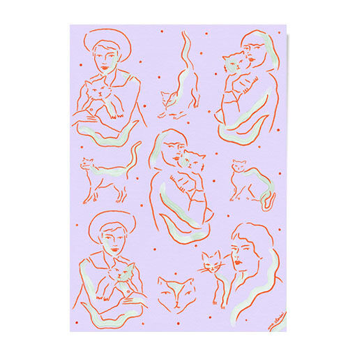 Motif lilas