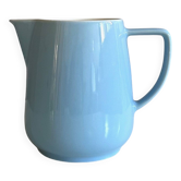 Vintage ceramic jug pastel blue, waku germany, 50's kitchen