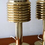 Pair of model B142 brass table lamps by Hans-Agne Jakobsson