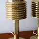 Pair of model B142 brass table lamps by Hans-Agne Jakobsson