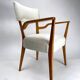 Mid-Century Organic Armchairs, Italy, 1950s, Set of 2