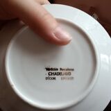 Limoges porcelain cups