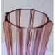 Art deco pink glass vase