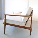 Danish scandinavian sofa distributed to Roche Bobois 1960