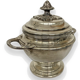 Sucrier en métal argenté Christofle collection Gallia ref 358.014