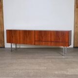 Midcentury Modern Sideboard With Chrome Legs, 1970s