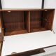 Modular wall cabinet in rosewood