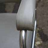 Industrial swivel office chair