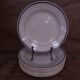 8 Moulin des Loups dessert plates, Louvois model