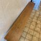 Oak farmhouse bench
