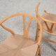 Midcentury pair of original Wishbone Chairs by Hans Wegner for Carl Hansen & Søn