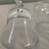 Empty pocket vintage blown glass pear