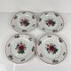 Set de 4 assiettes à dessert "Agreste", Sarreguemines, fin XXe, Pyroblan