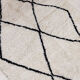 Tapis berbere marocain beni ourain 251x143cm