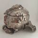Christian Dior silver porcelain bonbonnière
