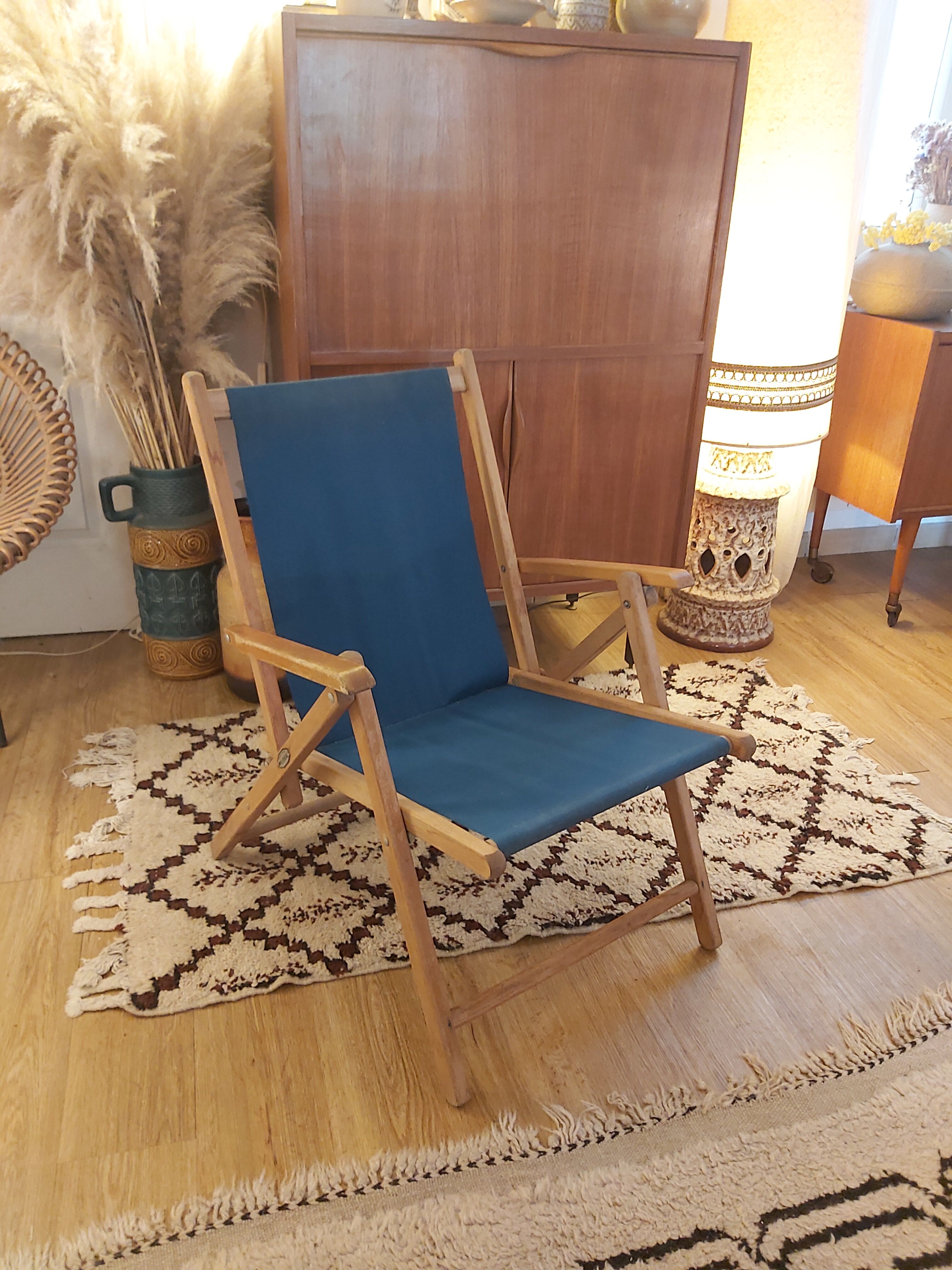 Folding armchair 50 years plideal