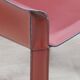 Vintage De Couro leather upholstered armchair, 1980s