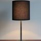 Delvaux leather table lampshade made in Belgium, 1950