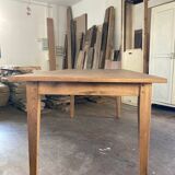 Solid oak farm table
