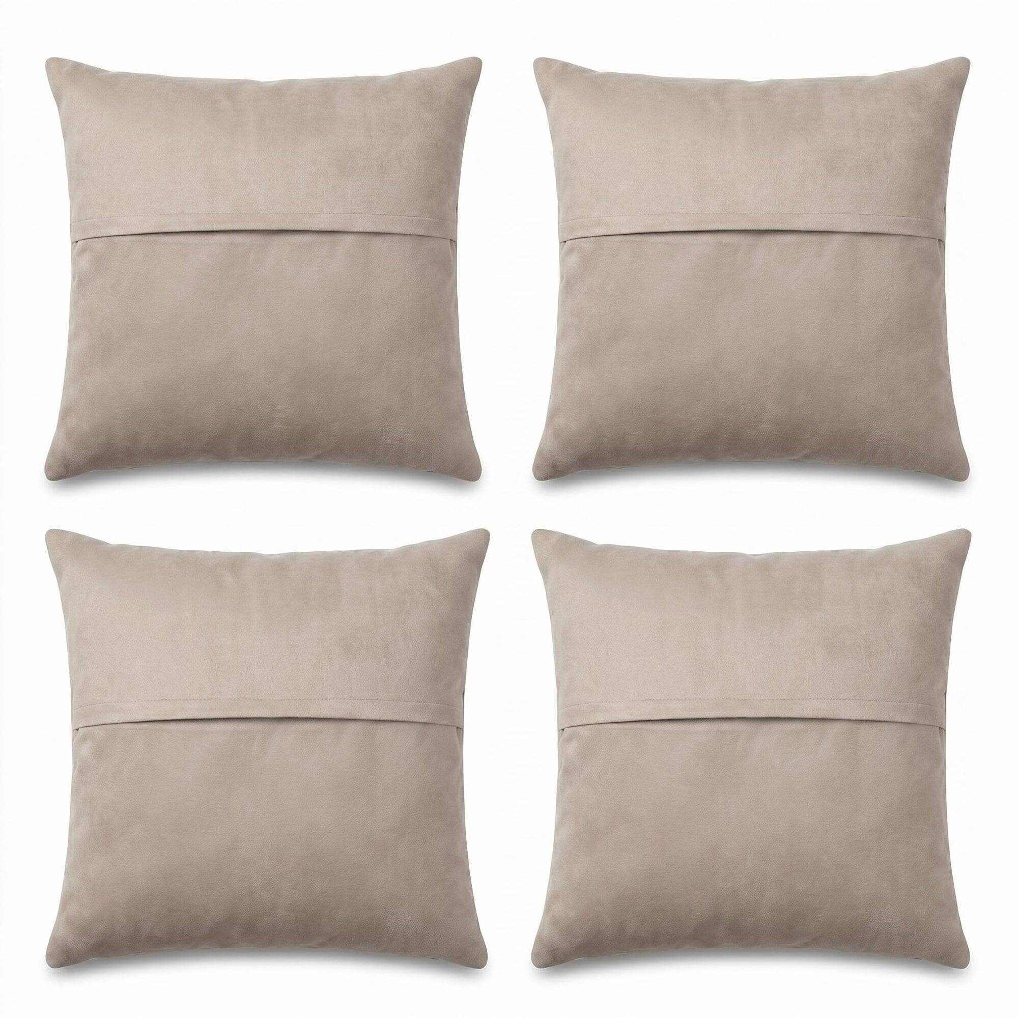 Set of 4 vintage kilim cushion covers 41x41 cm