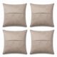 Set of 4 vintage kilim cushion covers 41x41 cm