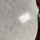 Violin-shaped pedestal table in mahogany and white marble, Napoleon III period