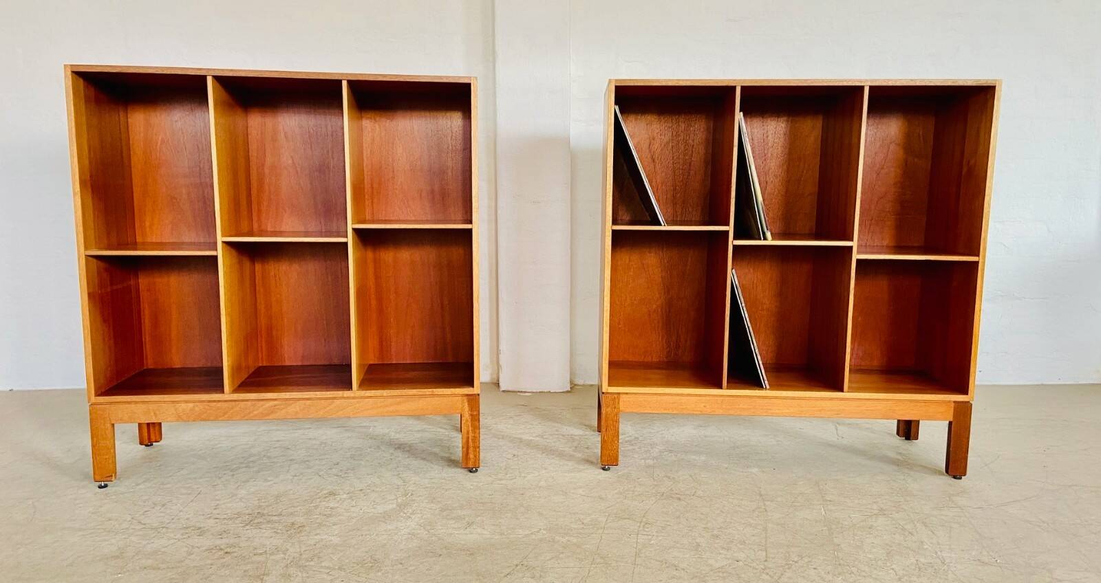Danish retro bookcases by Christian Hvidt & Orla Mølgaard for Søborg Møbelfabrik