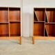 Danish retro bookcases by Christian Hvidt & Orla Mølgaard for Søborg Møbelfabrik