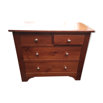 Chest of drawers in cherry