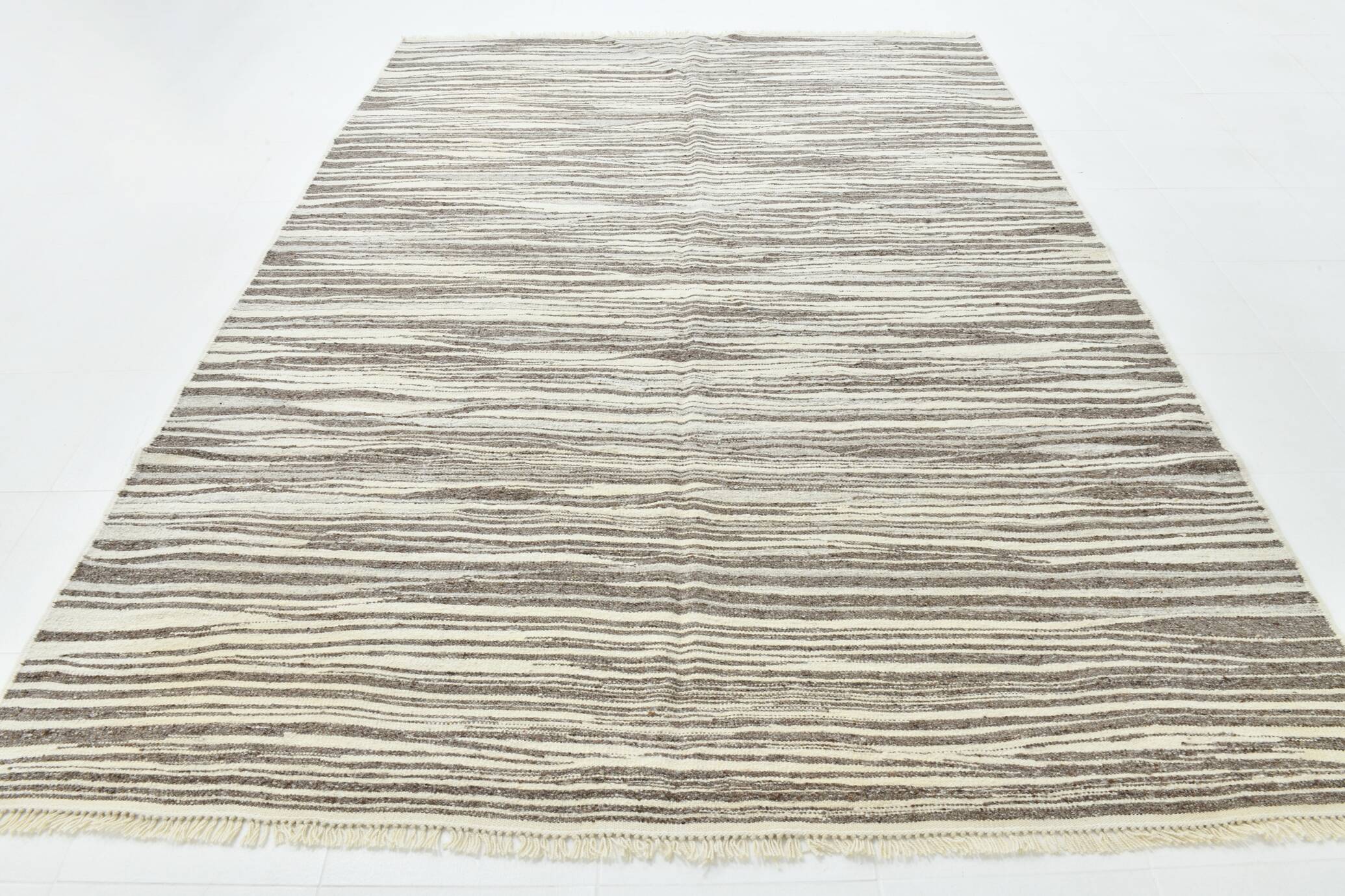Large Modern Kilim Rug, 237x323Cm