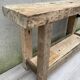 Ancien petit établi de menuisier