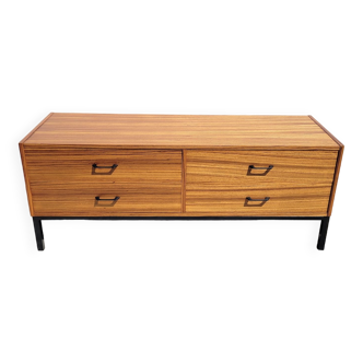 Low rosewood chest of drawers 1970