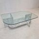 Italian Marble and Glass Coffee Table, 1980's