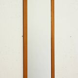 Teak framed mirror