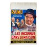 Affiche cinéma "Les Inconnus dans la maison" Raimu 35x56cm 1950