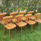 Lot de 8 chaises bistrot