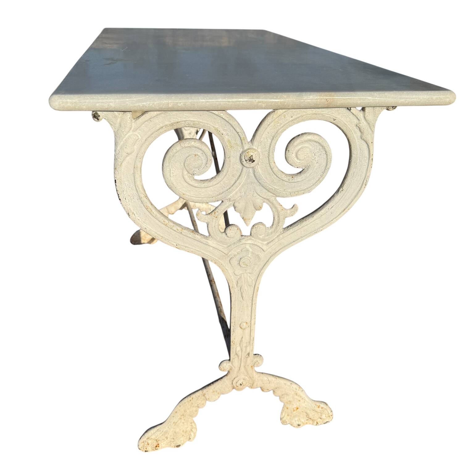 Bistro table from the 1900s France.