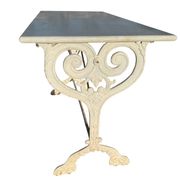 Table bistrot, France années 1900