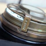 Vintage black decorative phone, industrial style, loft