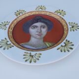Decorative porcelain dish "Pompeii" numbered