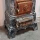Art Nouveau cast iron stove, 19th century