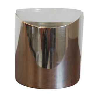 Italian silver plate and plexiglass box by Lino Sabattini, 1960s
