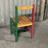 Vintage children's chair in the style of Pierre Sala.