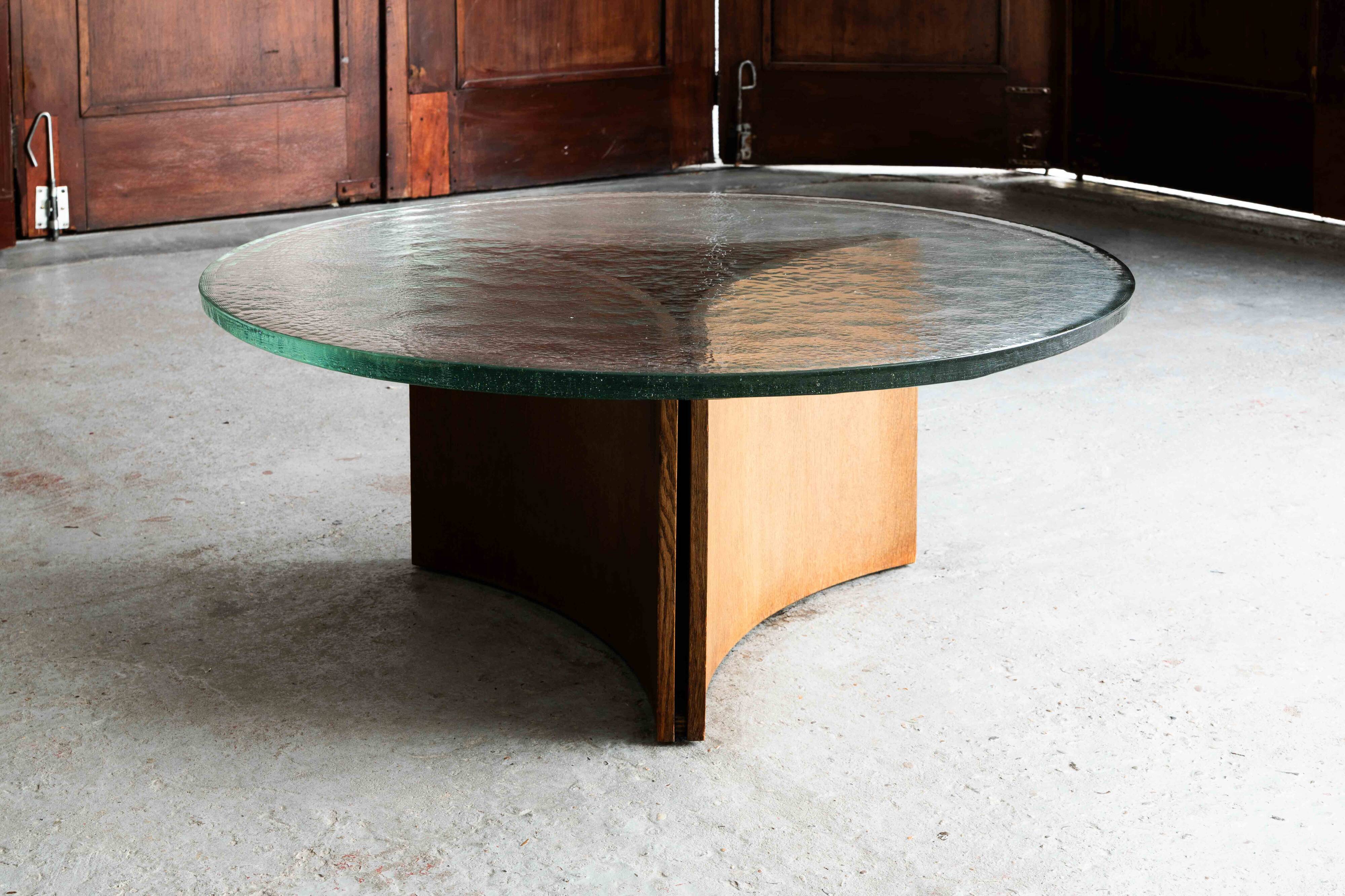 Brutalist coffee table, Germany, 1970's