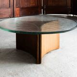 Brutalist coffee table, Germany, 1970's